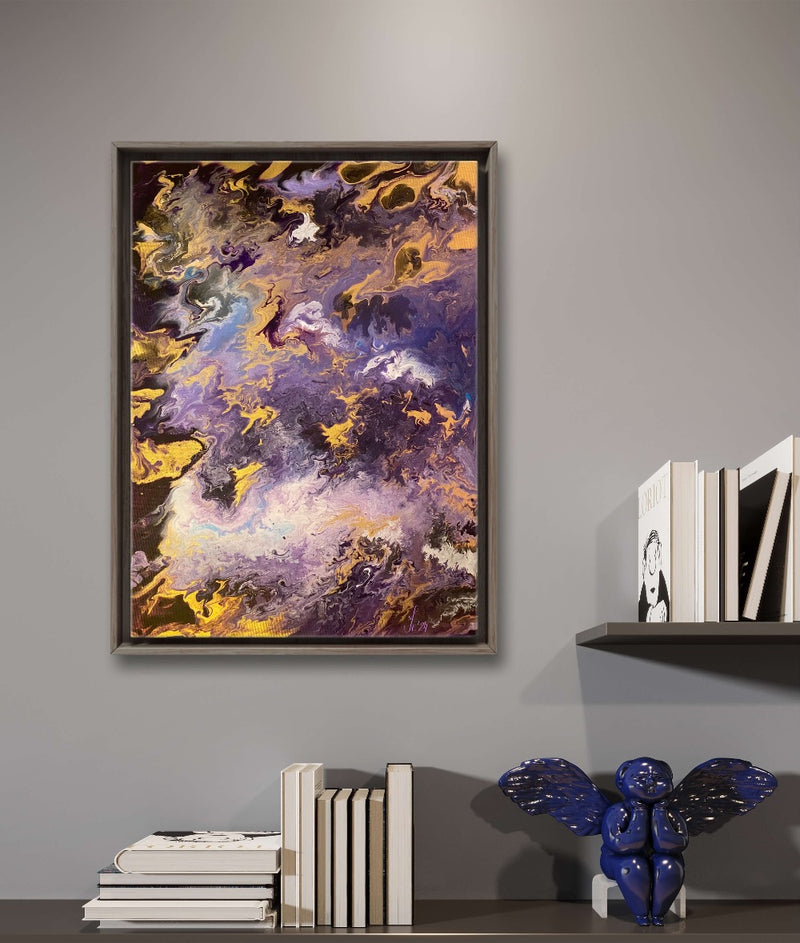 Mental Maturing - Print on Framed Canvas - Cultivates a Sense of Peace and Balance -