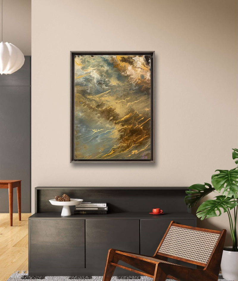 Peace - Print on Framed Canvas - Inner Peace and Harmony -
