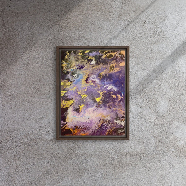 Mental Maturing - Print on Framed Canvas - Cultivates a Sense of Peace and Balance -