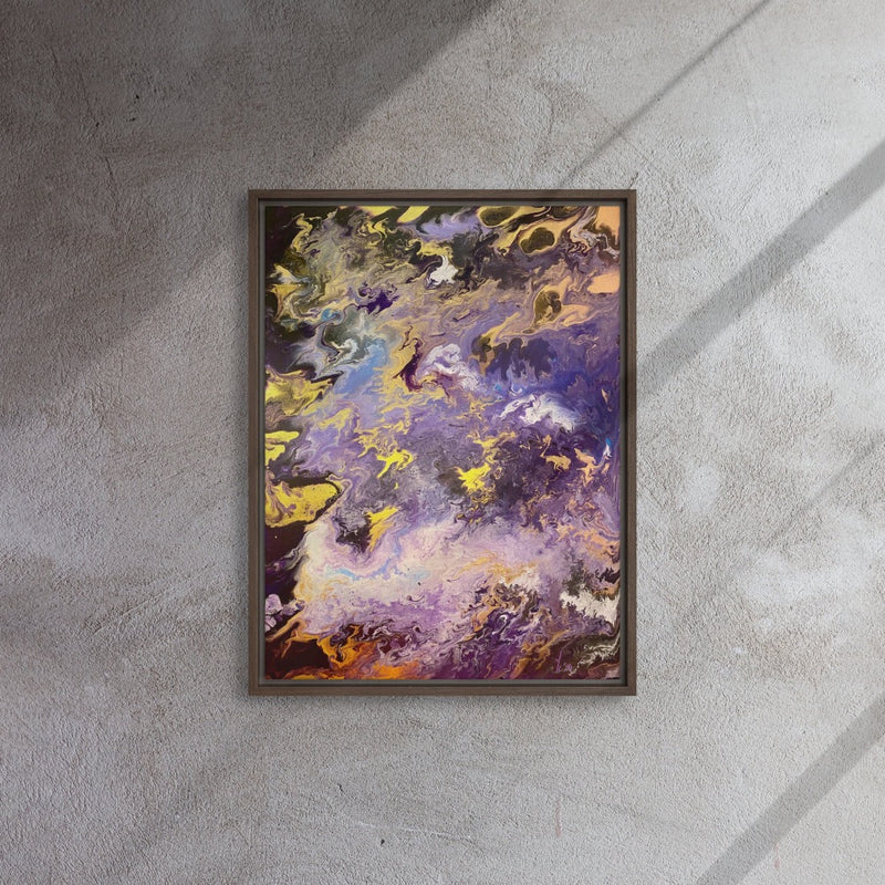 Mental Maturing - Print on Framed Canvas - Cultivates a Sense of Peace and Balance -